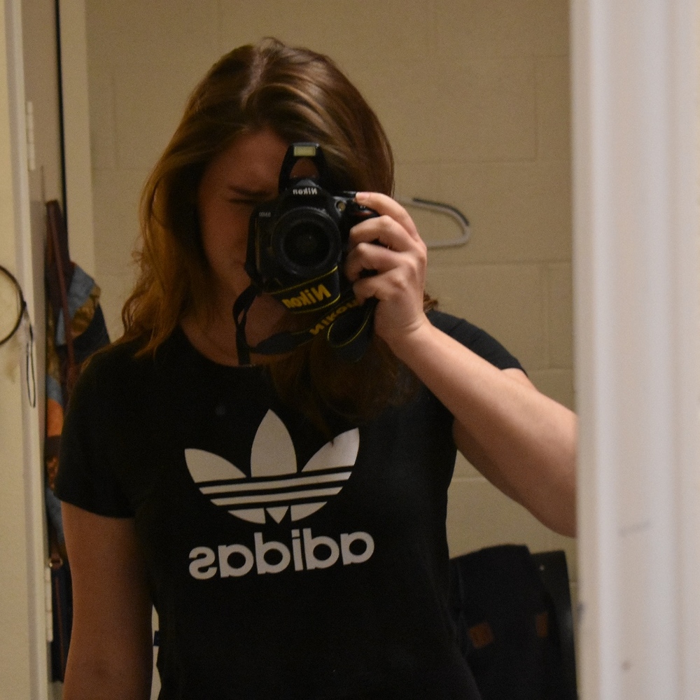 Adidas Black Crop Top